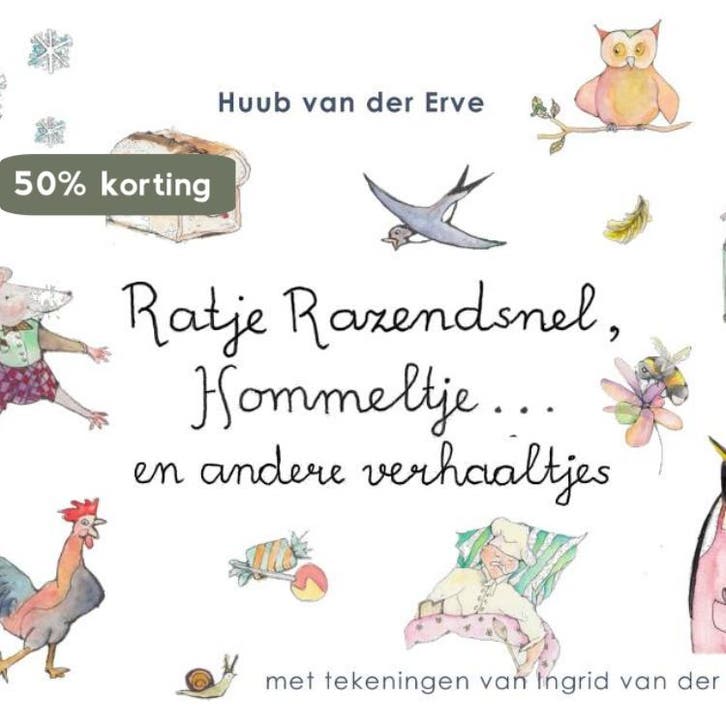 Ratje Razendsnel, Hommeltje ... en andere verhaaltjes, Boeken, Kinderboeken | Kleuters, Gelezen, Verzenden