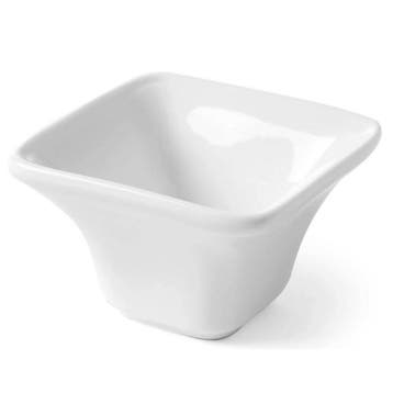 Tapasschaaltjes | CUADRADO | Porselein | Wit | 12 Stuks |, Verzenden