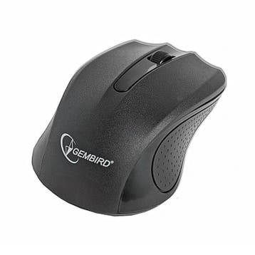 Gembird draadloze wireless muis draadloos mouse *ZWART*, Verzenden, Nieuw