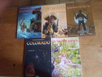 Colorado T1 à T5 + 5x dédicace - Série complète - 5x C - 5