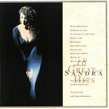 Sandra - 18 Greatest Hits (CD, 1992), Cd's en Dvd's, Cd's | Dance en House, Verzenden, Gebruikt
