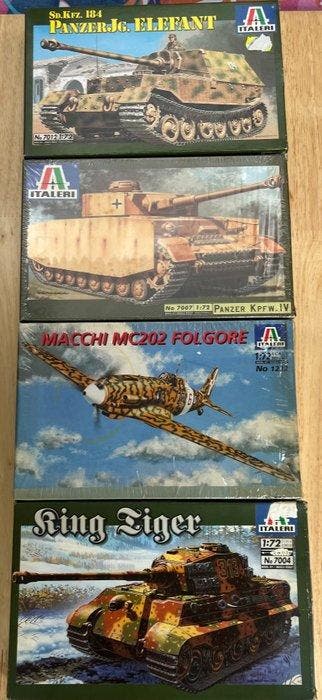 Italeri 1:72 - Modèle réduit (8) - Valentine Mk.1; Pz.Jg.