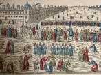 Anonyme (XVIII) - Vue de la grande cavalcade du Grand