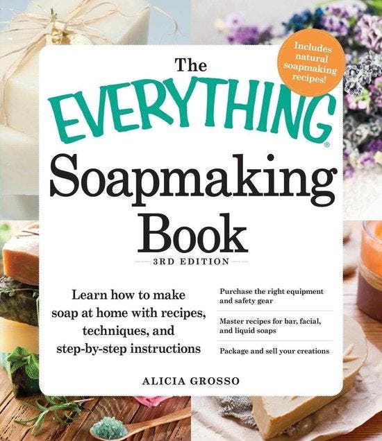 Everything Soapmaking Book 3rd 9781440550133 Alicia Grosso, Livres, Langue | Anglais, Envoi