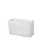 Grote plantenbak voor buiten en binnen 100 cm | Wit | Ripple, Verzenden, Nieuw