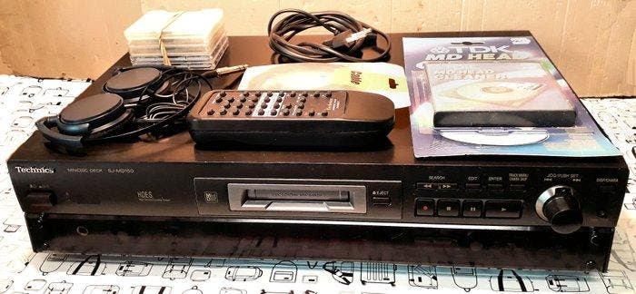 ② Technics - SJ-MD150 Minidisc deck — Radio's — 2dehands