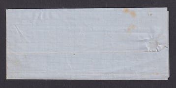 Frankrijk 1862 - Brief gefrankeerd met twee No. 12-stempels,, Gestempeld