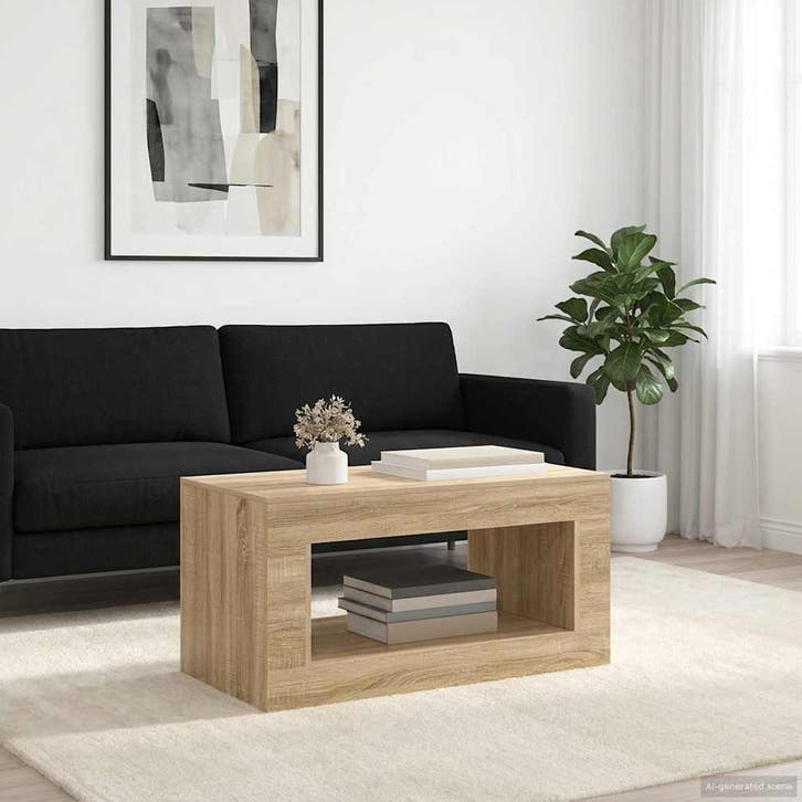 vidaXL Sonoma Eik, Maison & Meubles, Tables | Tables de salon, Envoi