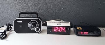 Themacollectie - Vintages Radio en Wekkerradio - Denver, Antiek en Kunst