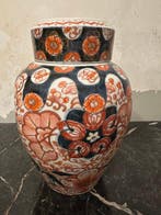 Grote Japanse Imari voorraadpot - Porselein - Japan - Meiji, Antiquités & Art