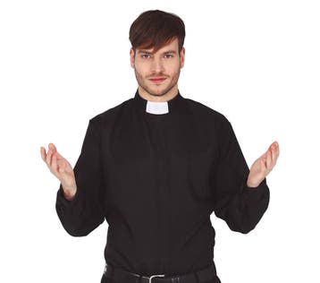 Priester Shirt L, Kleding | Heren, Carnavalskleding en Feestkleding, Verzenden, Nieuw