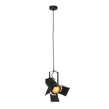 2dekans | Hanglamp Carré 3379ZW – zwarte industriële lamp,, Ophalen of Verzenden, Nieuw
