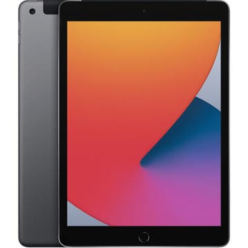 Apple iPad 8 10.2 (2020) 128GB Grijs met GARANTIE & verz..., Ophalen of Verzenden, Gebruikt