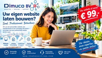 Professionele Website op Maat – Betaalbaar &amp; Snel Online, Diensten en Vakmensen