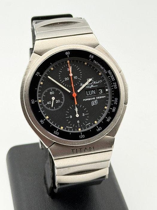 IWC - porsche design chronograph automatic titanium - 3700 -, Bijoux, Sacs & Beauté, Montres | Anciennes | Antiquités