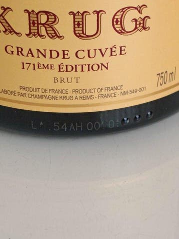 Krug, Grande Cuvée 171ème édition - Champagne Brut - 1 Fles