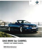 2012 BMW 3 SERIE CABRIOLET BROCHURE DUITS