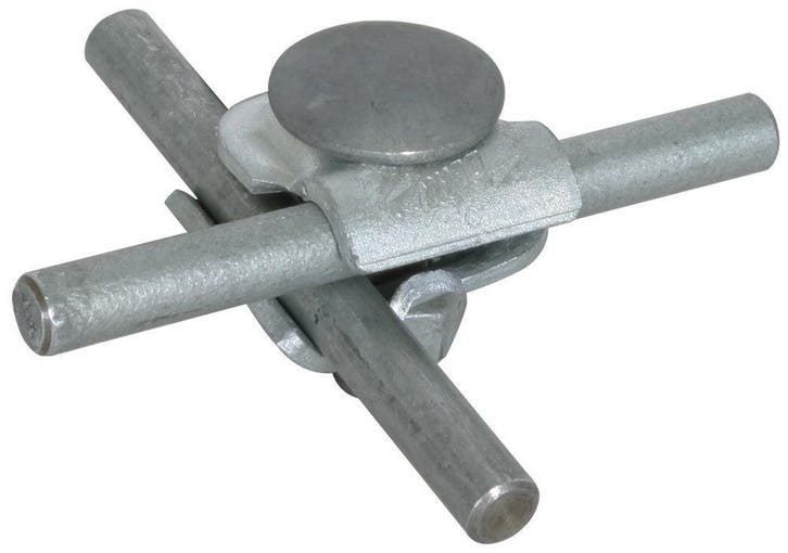 Dehn MMV Clamp avec vis à tête bombée et écrou - 390250 [2, Bricolage & Construction, Électricité & Câbles, Envoi
