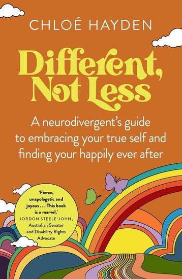 Different, Not Less 9781922616180 Chloe Hayden, Verzenden, Gelezen, Chloe Hayden