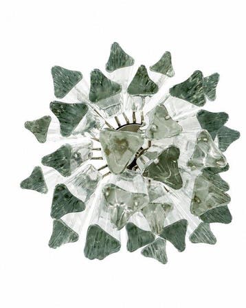 Lustre - Verre - Lustre au design vintage, Antiek en Kunst
