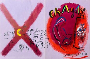 Marc Chagall (1887-1985) - Chagall, Lithographe II -, Antiek en Kunst