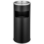 tectake Vloerasbak - zwart, Verzenden, Nieuw