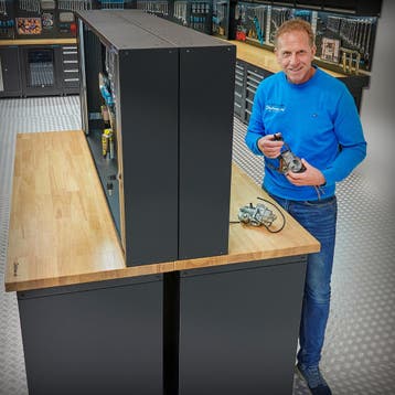 Datona Werkbank PRO 400 cm - 6 opbergkasten - 2x, Ophalen of Verzenden