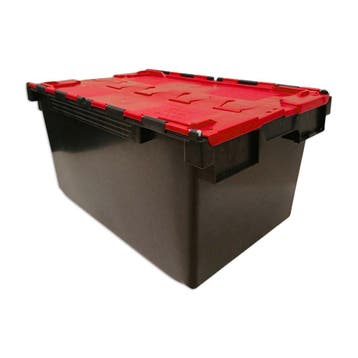 Distributiebak 710x460x360 mm zwart pp nieuw, Zakelijke goederen, Ophalen of Verzenden