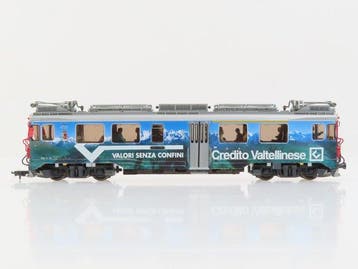 Bemo H0m - 1364 123 - Autorail (1) - ABe 4/4 III - RhB, Hobby en Vrije tijd, Nieuw