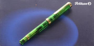 Pelikan - 800 green demonstrator - Vulpen, Nieuw