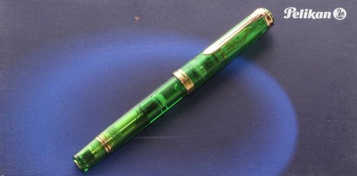 Pelikan - 800 green demonstrator - Vulpen, Collections, Stylos