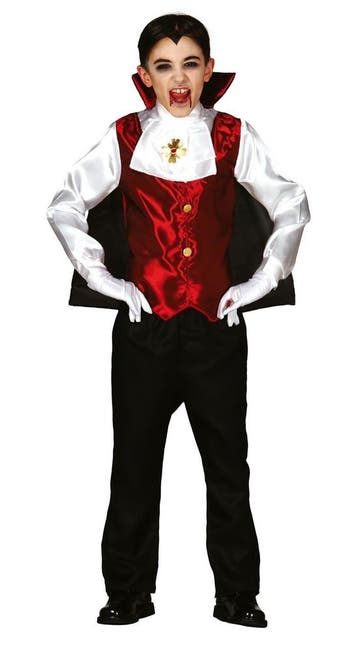 Dracula Halloween Kostuum Kind, Verzenden, Nieuw