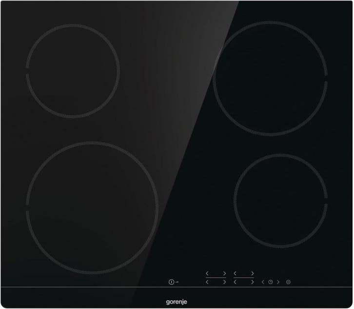 Gorenje Ect641bsc - Keramische kookplaat - 4 kookzones, Electroménager, Tables de cuisson, Enlèvement ou Envoi
