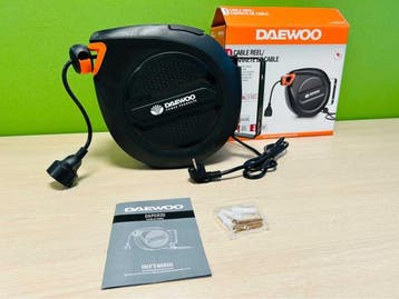Veiling - Daewoo kabelhaspel 20m automatisch oprolbaar DAPCR, Nieuw