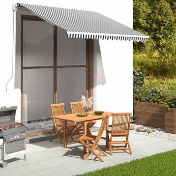 vidaXL Vervangingsdoek voor luifel 300x250 cm polyester, Verzenden