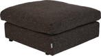 2dekans | Zuiver Sense Hocker Espresso - Poef - 92x47x92 cm, Huis en Inrichting, Ophalen of Verzenden, Nieuw