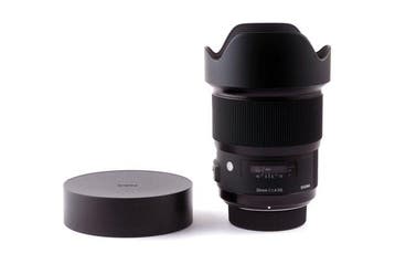Sigma 20mm 1:1.4 DG Groothoeklens, Nieuw
