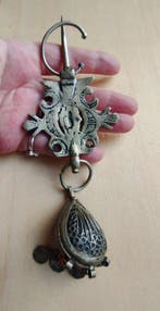 Fibule ancienne berbère - Touareg - Maroc (Sans prix de, Antiek en Kunst