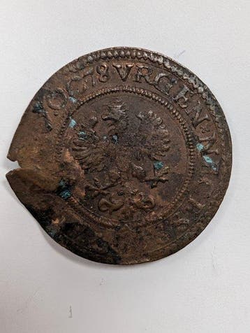 Nederland, Deventer Noodgeld 1 stuiver 1578 (Zonder