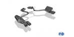 FOX Mercedes SL type 230 einddemper rechts/links - 2x80 type, Verzenden, Nieuw