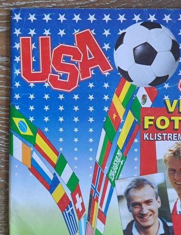 Panini World Cup USA 94 - Norewegian Edition - Including the, Nieuw