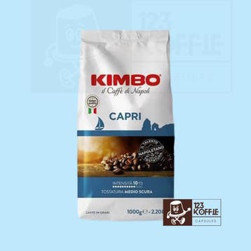 Kimbo Capri Koffiebonen 1kg – Exclusieve, Hele Bonen met, Verzenden