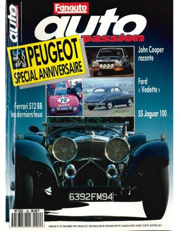 1990 AUTO PASSION TIJDSCHRIFT 42 FRANS, Ophalen of Verzenden, Nieuw
