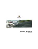 2013 PORSCHE BOXSTER INSTRUCTIEBOEKJE ENGELS