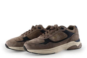 Pantofola dOro Sneakers in maat 42 Bruin, Kleding | Heren, Schoenen, Bruin, Verzenden, Zo goed als nieuw, Sneakers