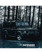 2002 LAND ROVER DEFENDER ACCESSOIRES BROCHURE ENGELS, Nieuw