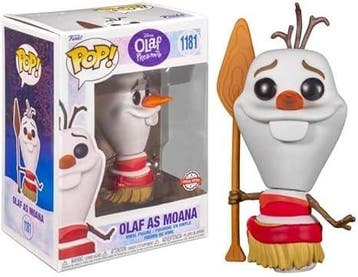 Funko Pop!  Frozen - Olaf (as Moana) #1181 Special Edition, Verzamelen, Poppetjes en Figuurtjes, Verzenden, Nieuw