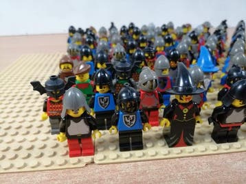 Lego - Minifigures - 100 stuks - 1980-1990, Nieuw