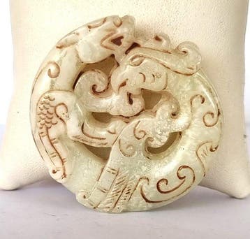 Amulet - kosmologisch talisman – Draak en Feniks