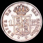Espagne. Isabelle II. Real 1852 Madrid (Sans prix de
